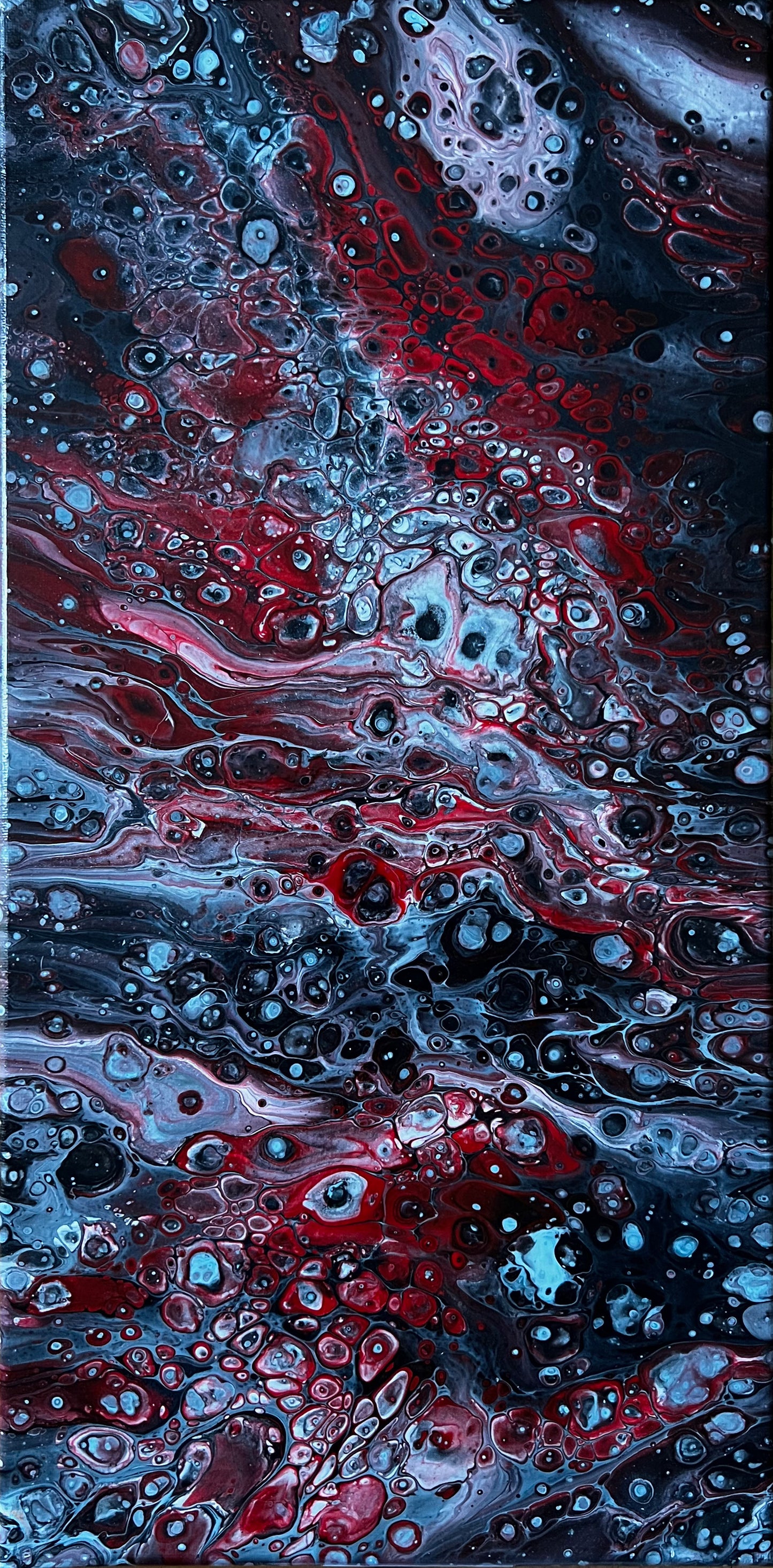 10x20 acrylic original color painting on canvas