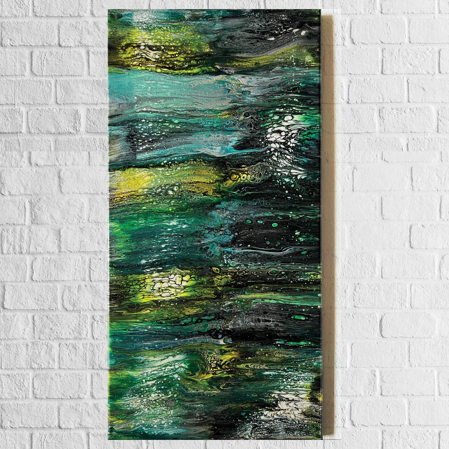 10x20 acrylic original color painting on canvas