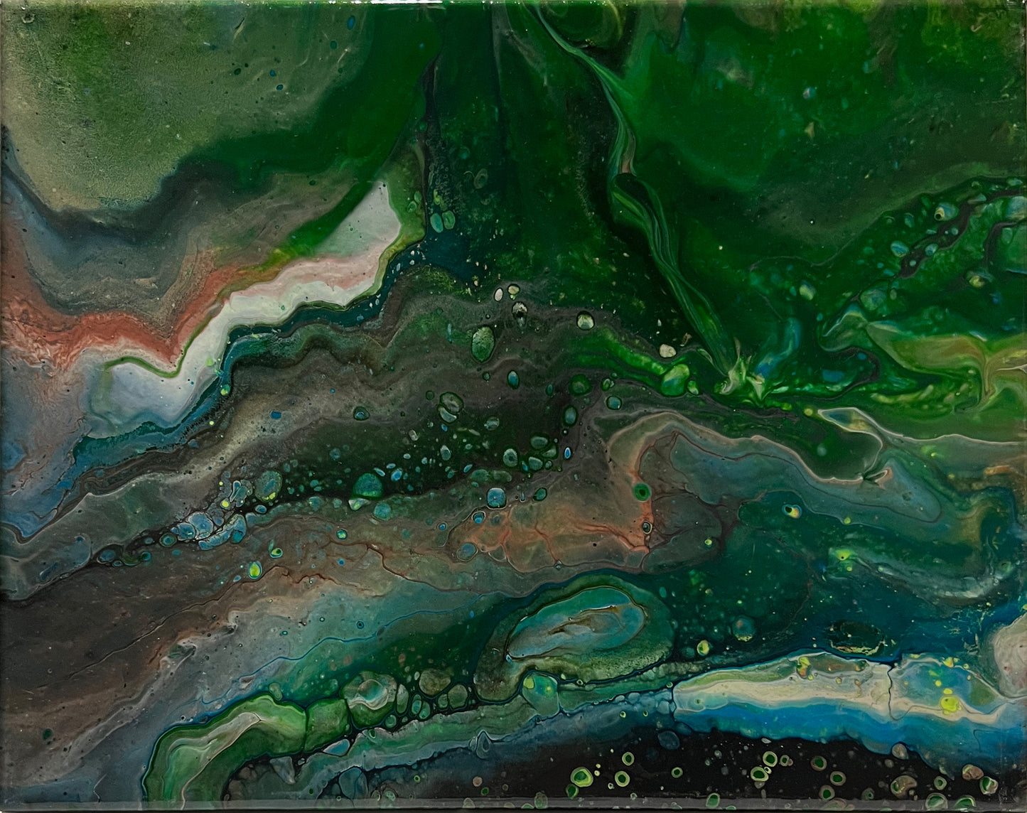 11x14 Acrylic hand made painting