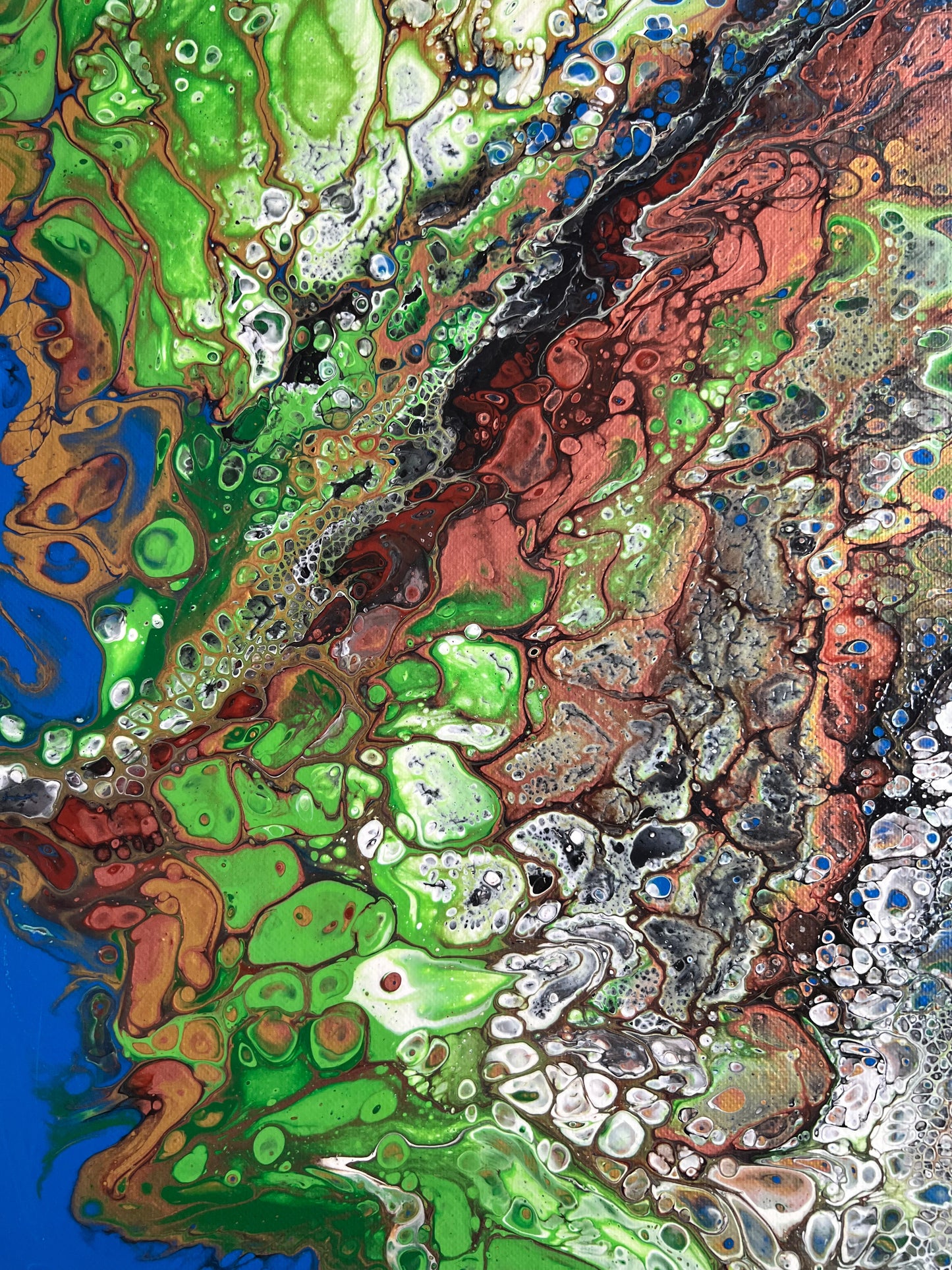 14x11 Acrylic hand made painting