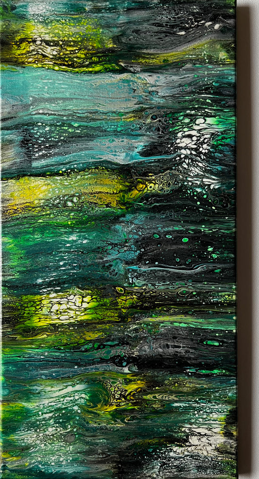 10x20 acrylic original color painting on canvas